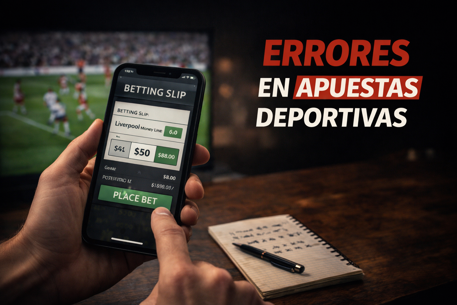 Errores comunes en apuestas deportivas al apostar desde aplicaciones móviles