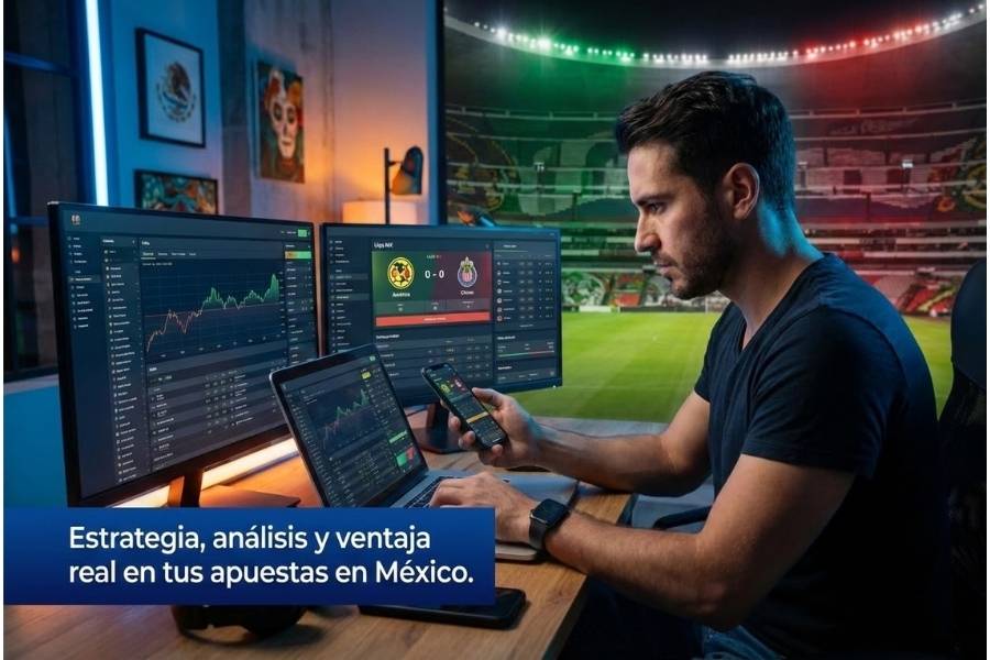 Estrategia, análisis y ventaja real en tus apuestas en México