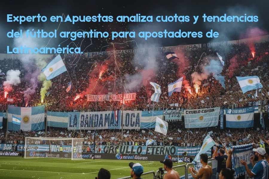 Experto en Apuestas analiza cuotas y tendencias del fútbol argentino para apostadores de Latinoamérica