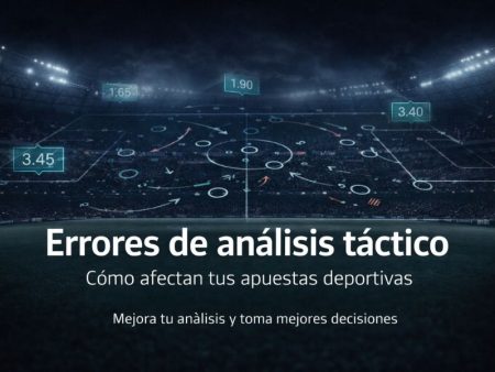 Errores de Análisis Táctico en Apuestas Deportivas: Guía Completa para Mejorar tus Decisiones